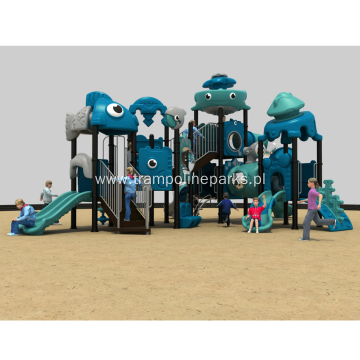 Urban Playground Slide Complex